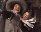 弗朗斯 哈尔斯 : Jonker Ramp and his Sweetheart